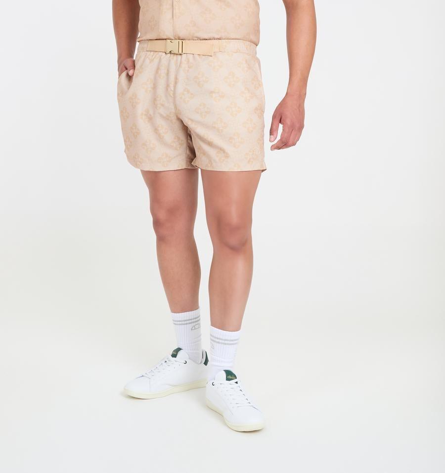 SHORT HOMBRE ELLESSE BANKS BEIGE-1