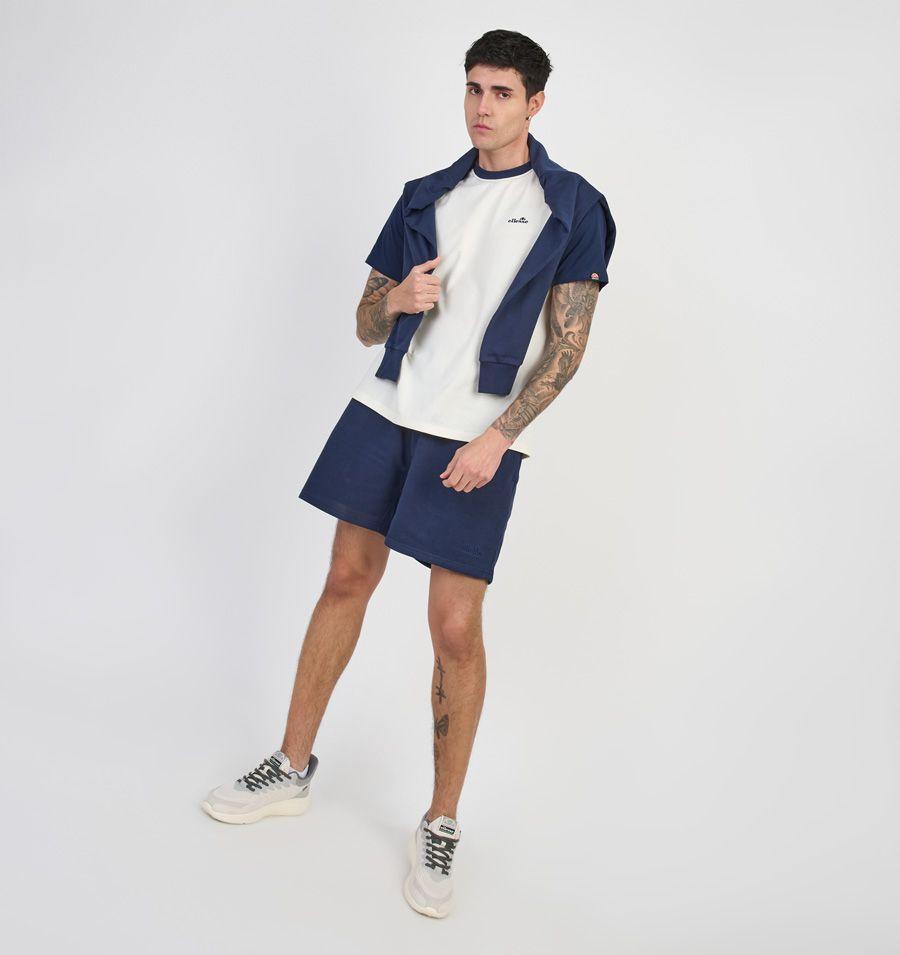 SHORT HOMBRE ELLESSE ROMA AZUL MARINO-3