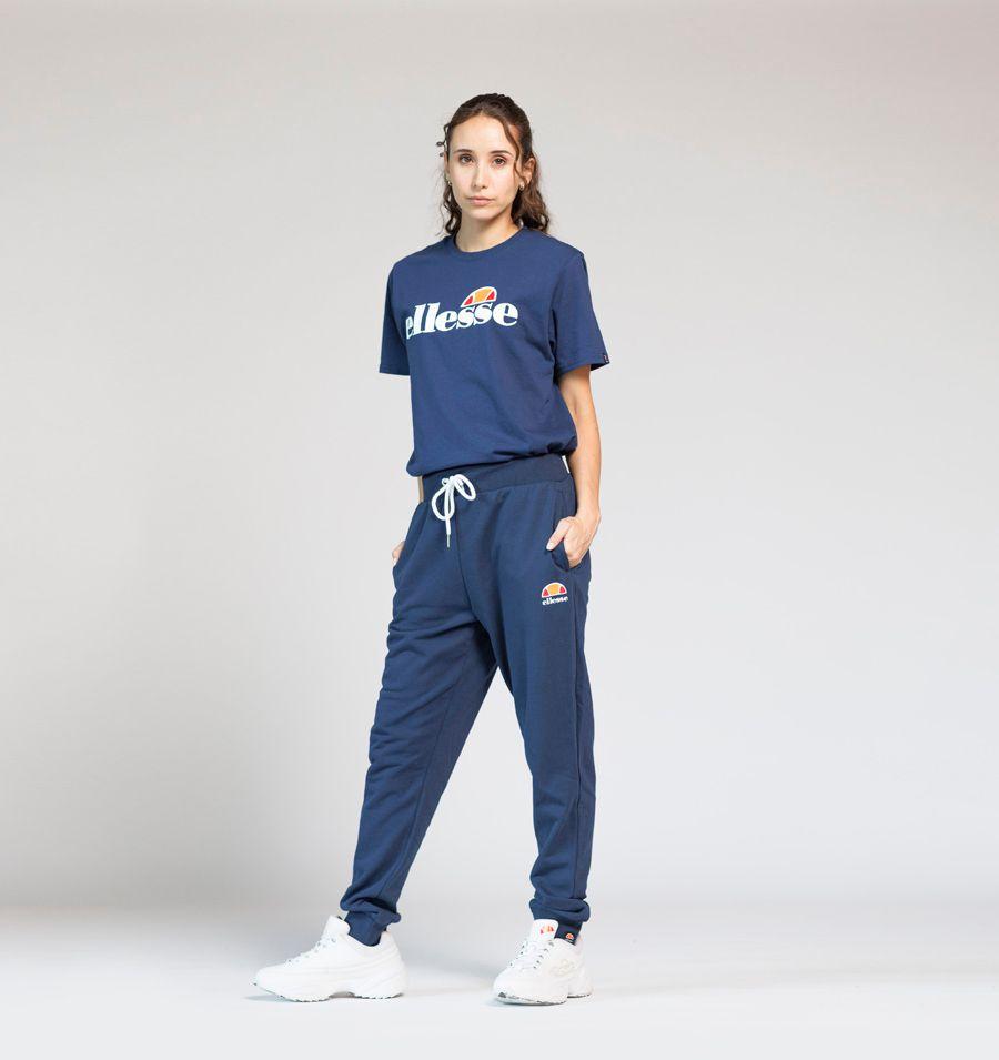 PANTALON JOGGER UNISEX ELLESSE SANNIO AZUL MARINO-2