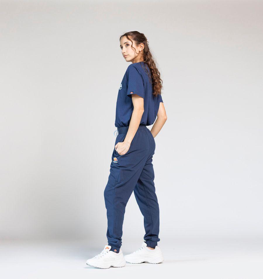 PANTALON JOGGER UNISEX ELLESSE SANNIO AZUL MARINO-3