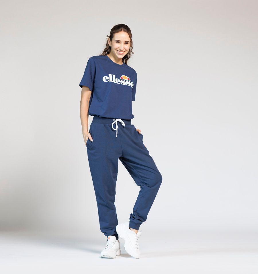 PANTALON JOGGER UNISEX ELLESSE SANNIO AZUL MARINO-5