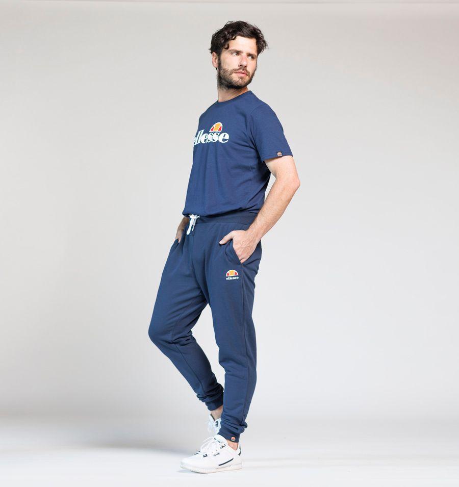PANTALON JOGGER UNISEX ELLESSE SANNIO AZUL MARINO-0