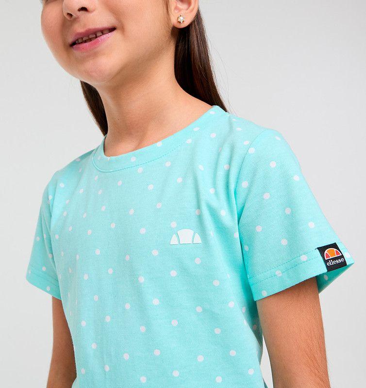 POLERA NIÑA ELLESSE NERISSA PUNTOS/VERDE-2