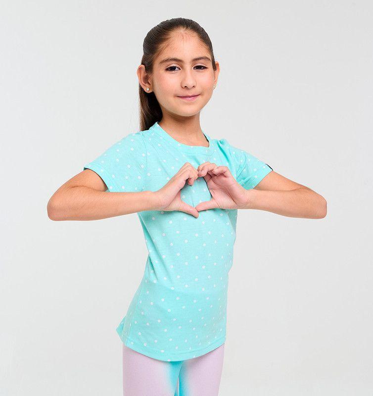 POLERA NIÑA ELLESSE NERISSA PUNTOS/VERDE-4