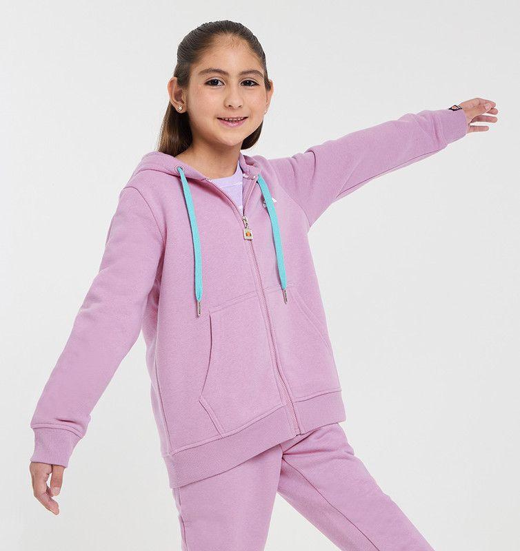 POLERON NIÑA ELLESSE NEVE ROSADO-4