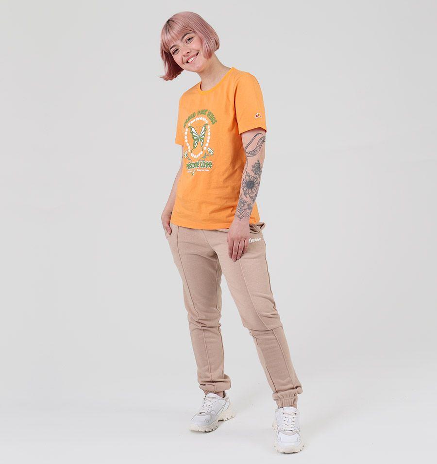 POLERA Ninia ELLESSE MELANIE NARANJA-2