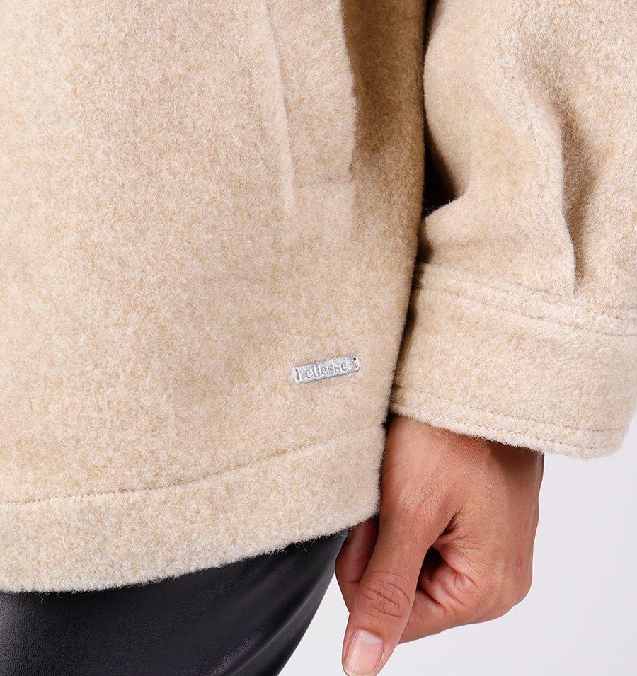 CHAQUETA MUJER ELLESSE DAVI BEIGE-2