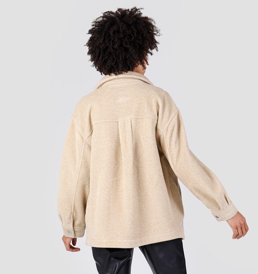 CHAQUETA MUJER ELLESSE DAVI BEIGE-3