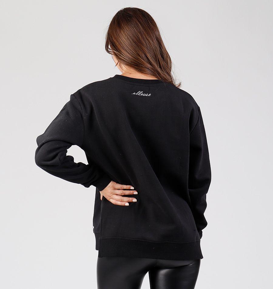 POLERON MUJER ELLESSE DONA NEGRO-1