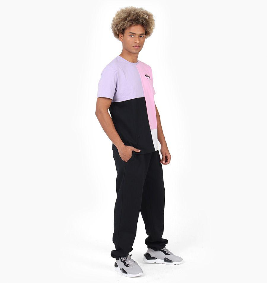 POLERA HOMBRE ELLESSE HEFESTO NEGRO/ROSA/LILA-2