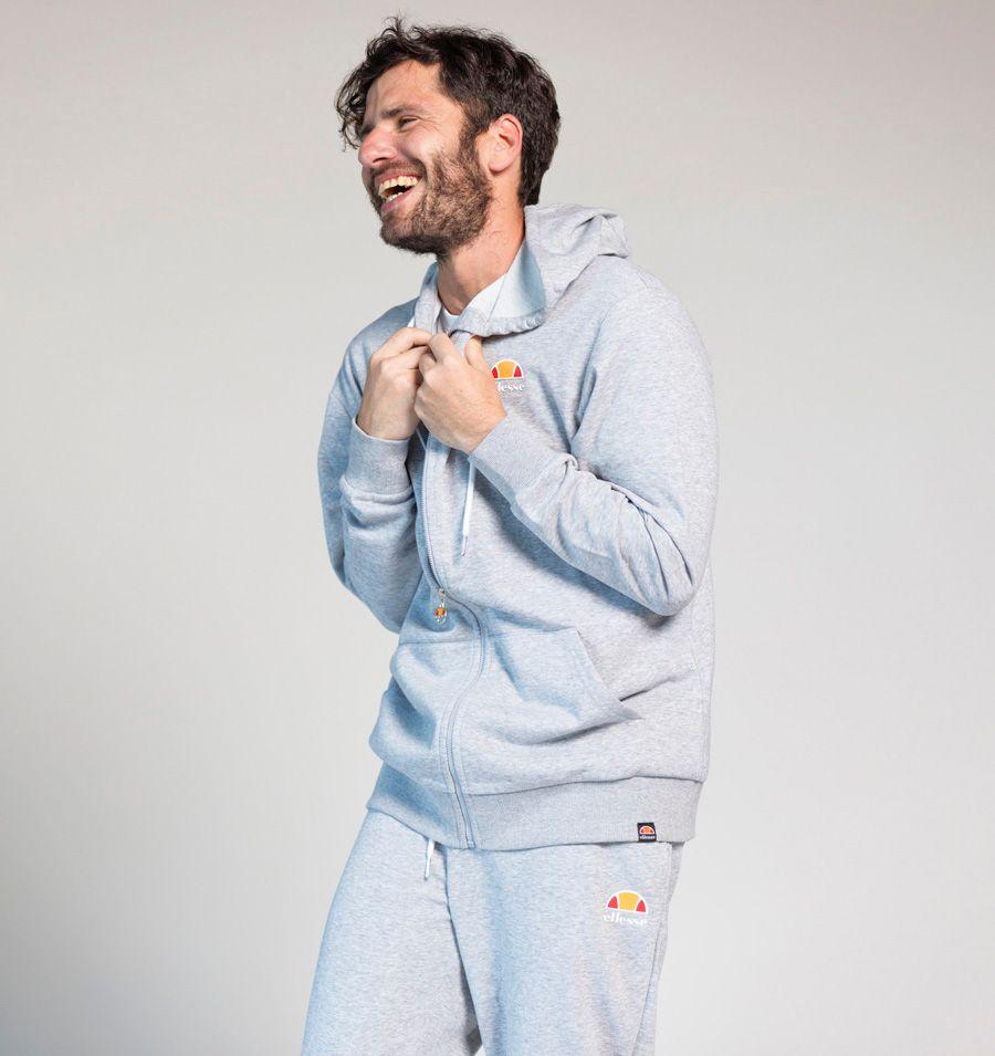 POLERON UNISEX ELLESSE SABATINO GRIS-2