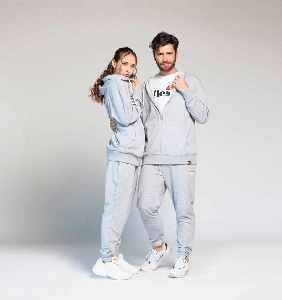 POLERON UNISEX ELLESSE SABATINO GRIS-6