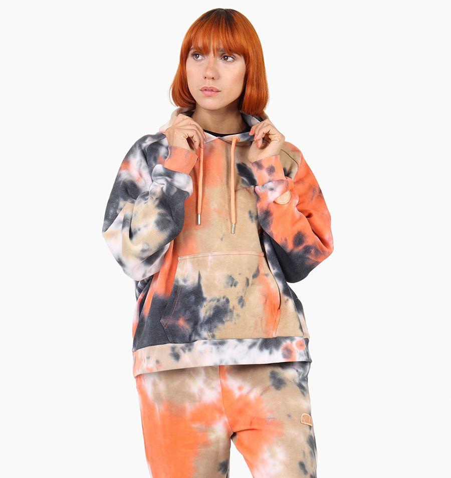 POLERON MUJER ANTONELLA ELLESSE CORAL TIEDYE-0