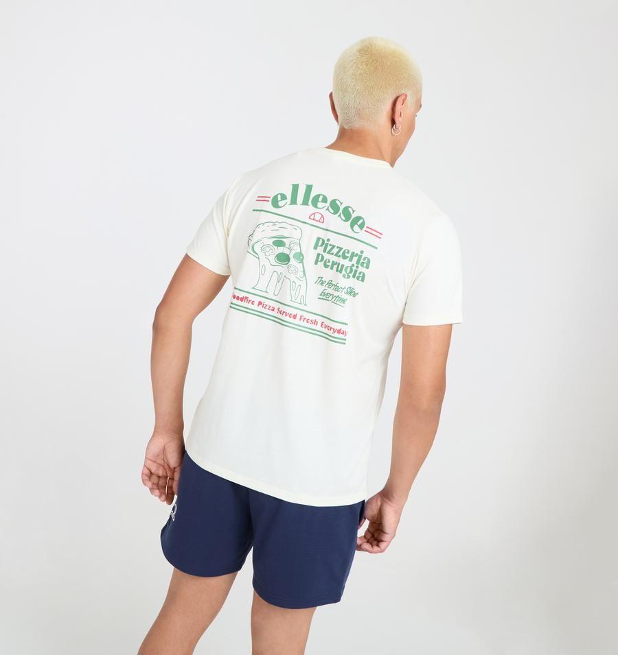 POLERA HOMBRE ELLESSE BLAINE BLANCO-1