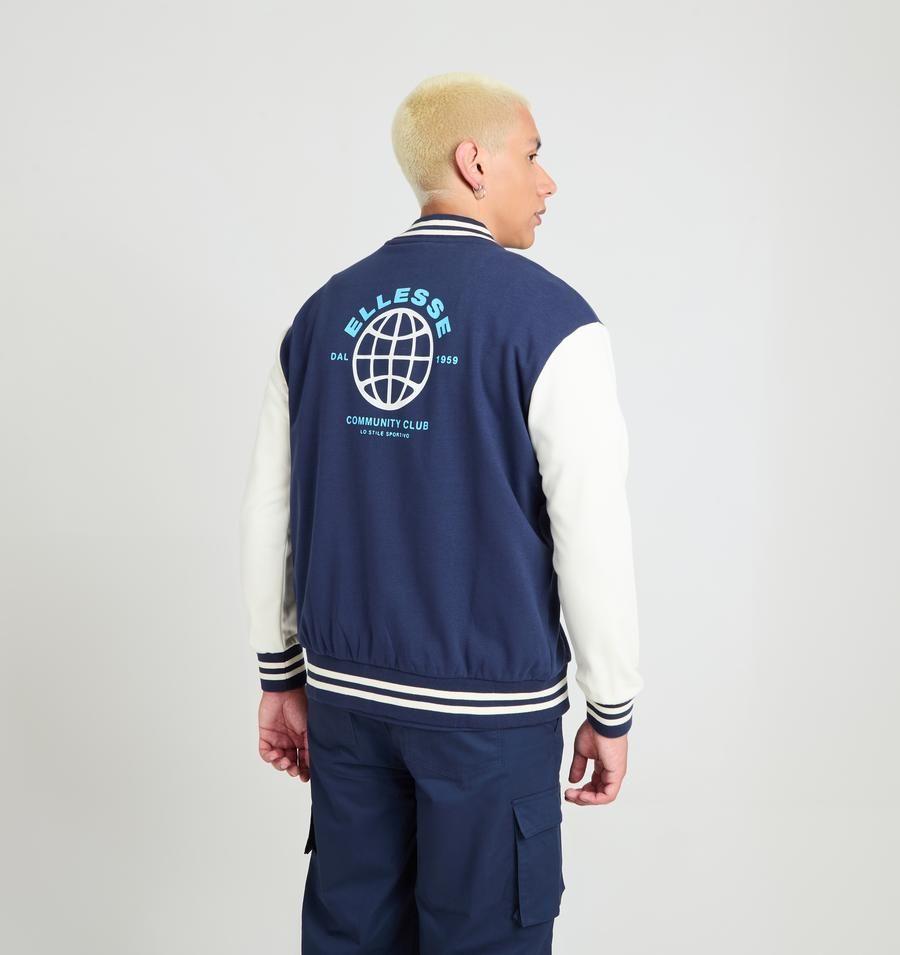 POLERON HOMBRE ELLESSE BLAZE AZUL MARINO-1