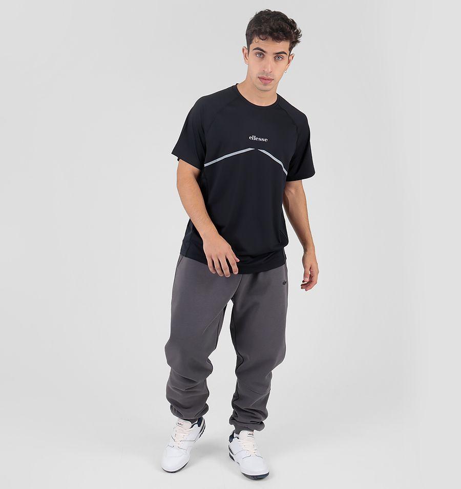 POLERA DEPORTIVA HOMBRE ELLESSE ARES NEGRO-3