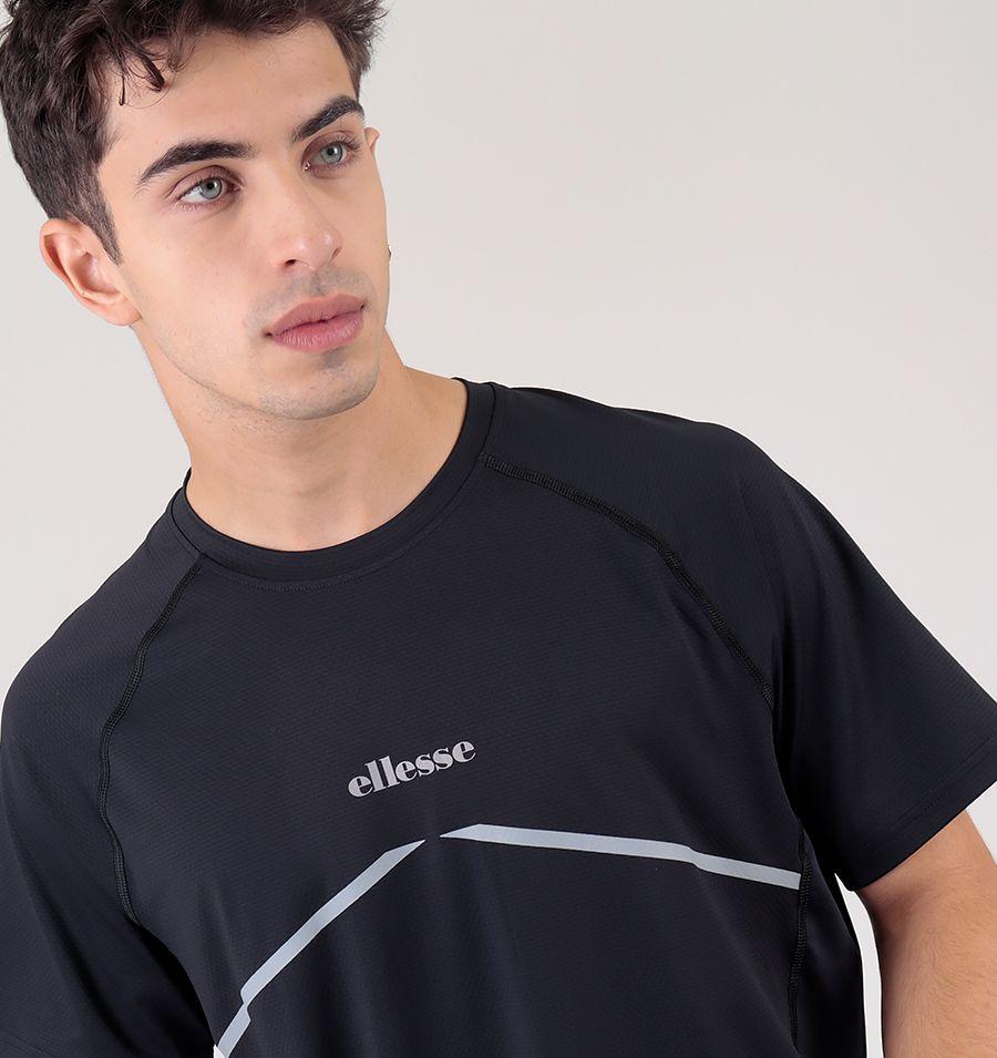 POLERA DEPORTIVA HOMBRE ELLESSE ARES NEGRO-2