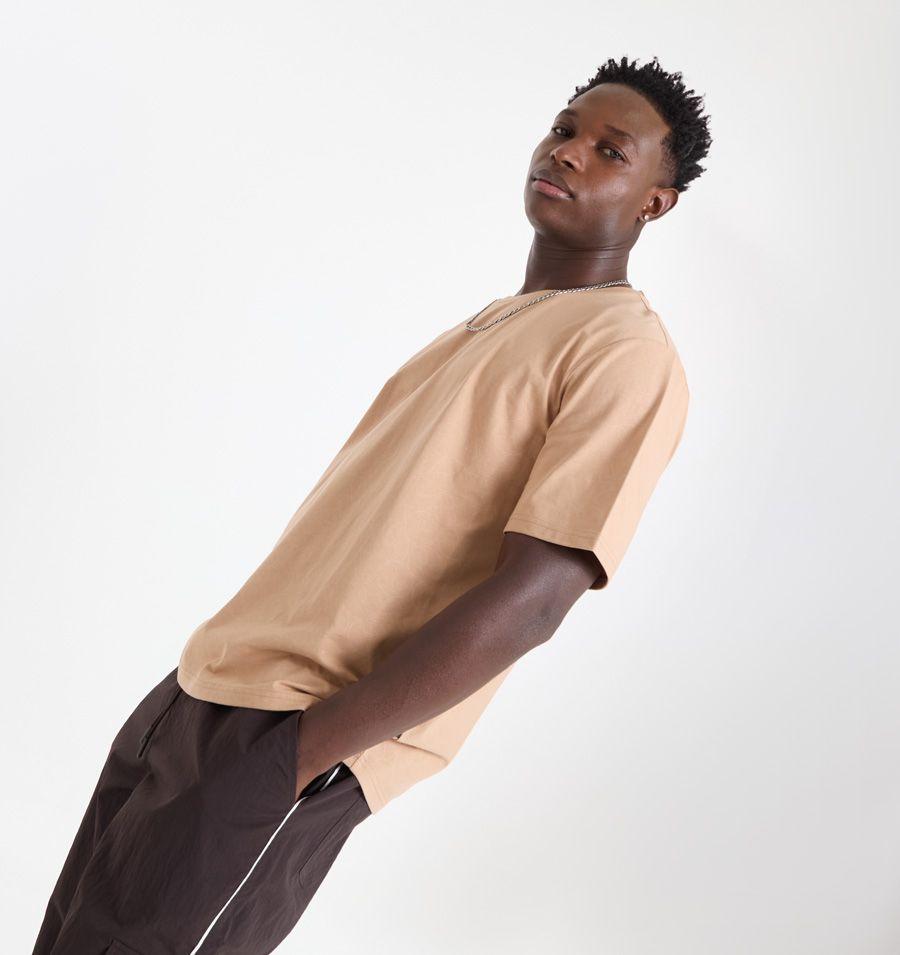 POLERA HOMBRE ELLESSE BUCK CAFÉ-4