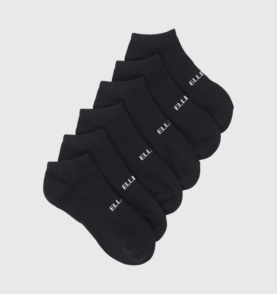 SIXPACK DE CALCETINES MUJER ELLESSE MILA NEGRO-0