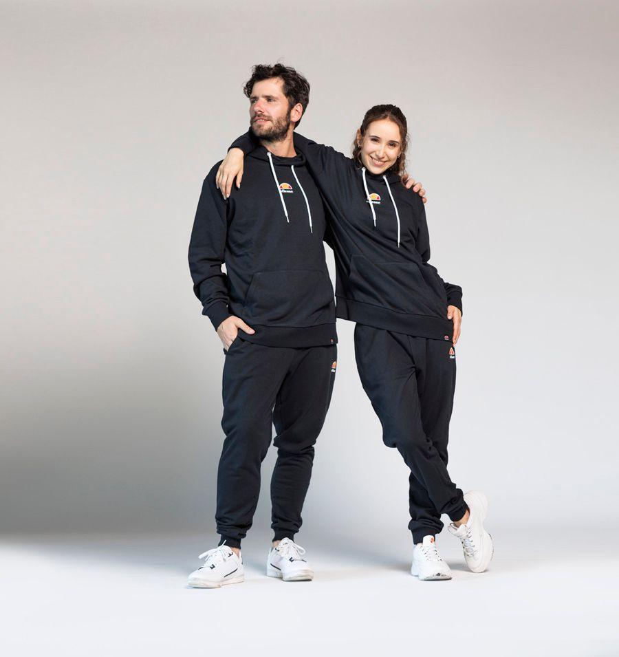 POLERON UNISEX ELLESSE COLUMBUS NEGRO-1