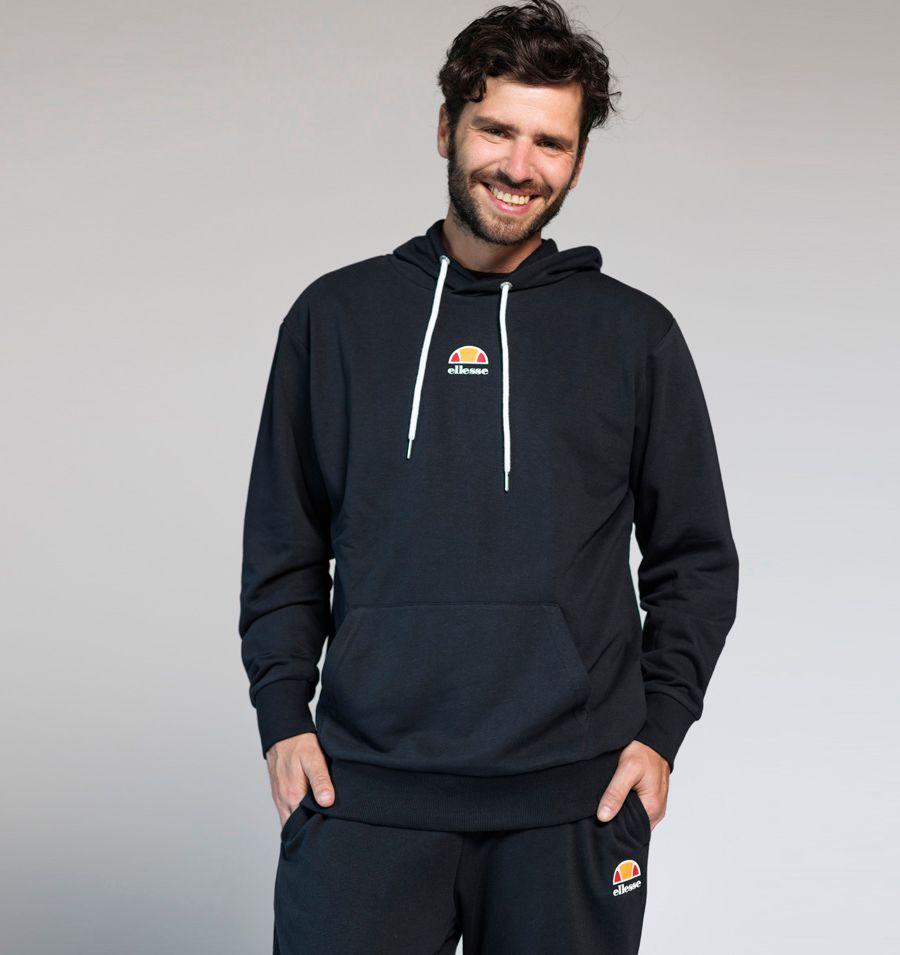 POLERON UNISEX ELLESSE COLUMBUS NEGRO-4