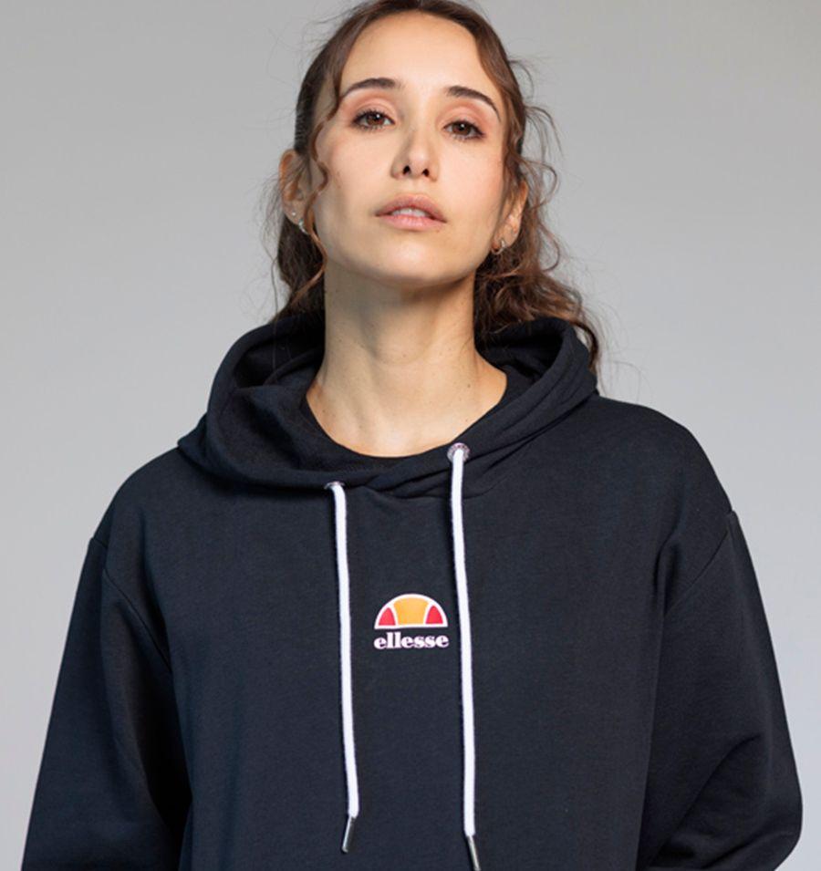 POLERON UNISEX ELLESSE COLUMBUS NEGRO-6