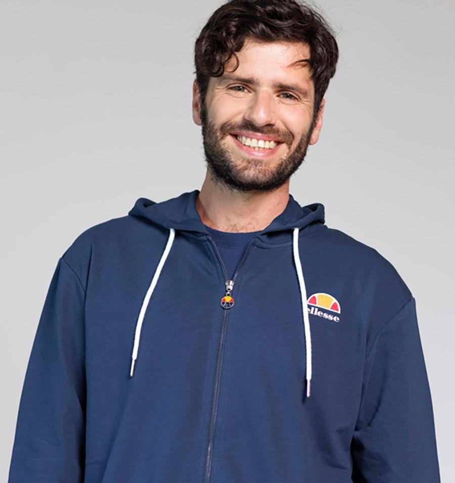 POLERON UNISEX ELLESSE SABATINO AZUL MARINO-1