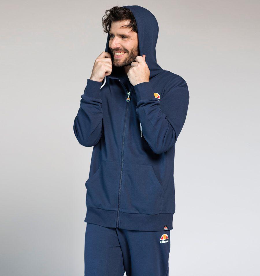 POLERON UNISEX ELLESSE SABATINO AZUL MARINO-2