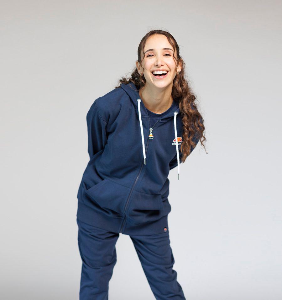 POLERON UNISEX ELLESSE SABATINO AZUL MARINO-6