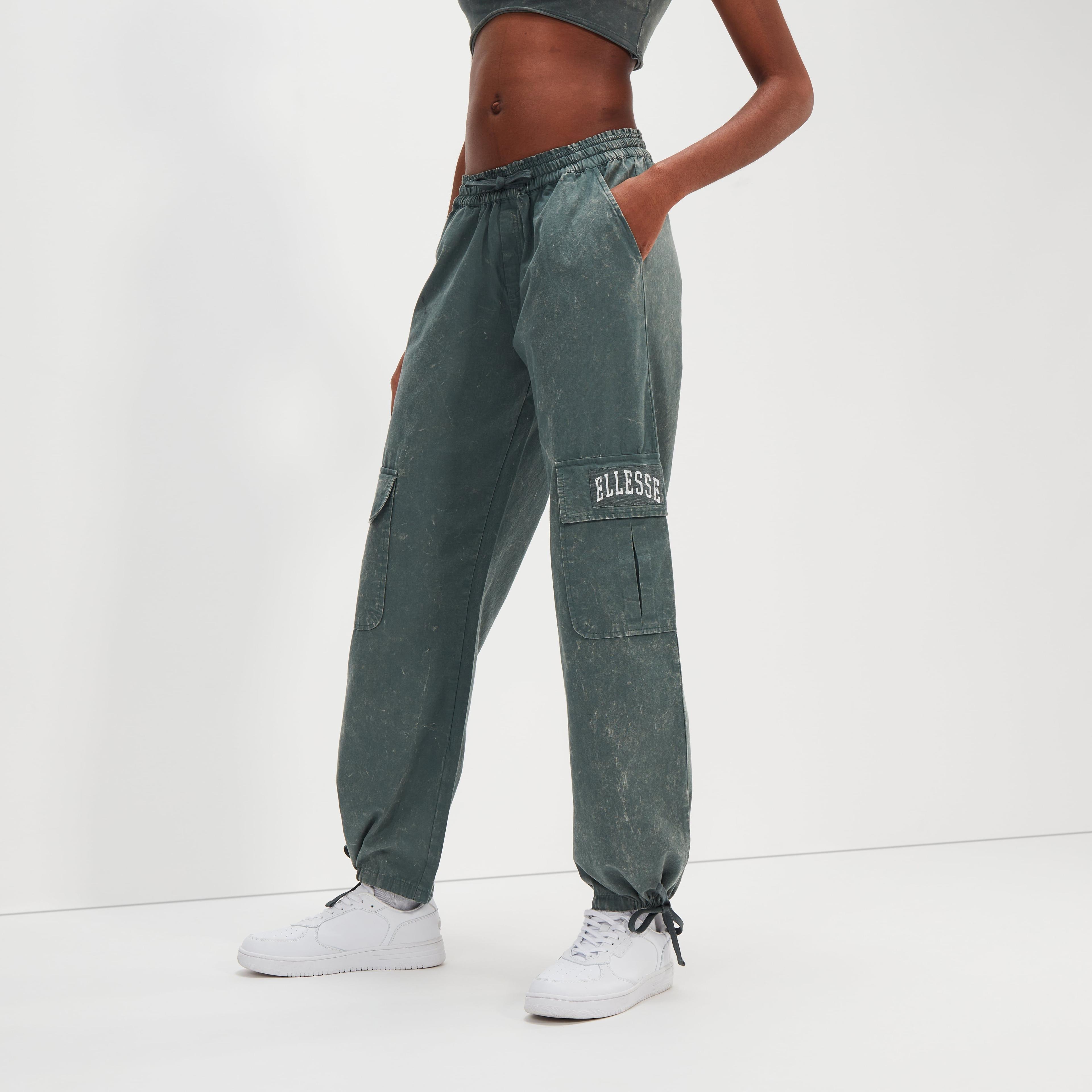 PANTALON MUJER ELLESSE STACI DARK GREEN-0