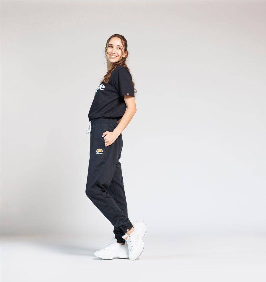 PANTALON JOGGER UNISEX ELLESSE SANNIO NEGRO-3