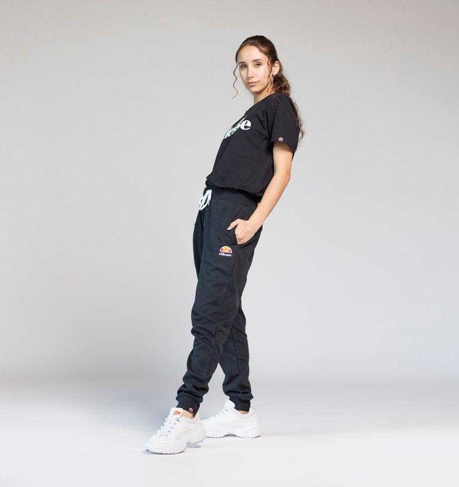 PANTALON JOGGER UNISEX ELLESSE SANNIO NEGRO-4