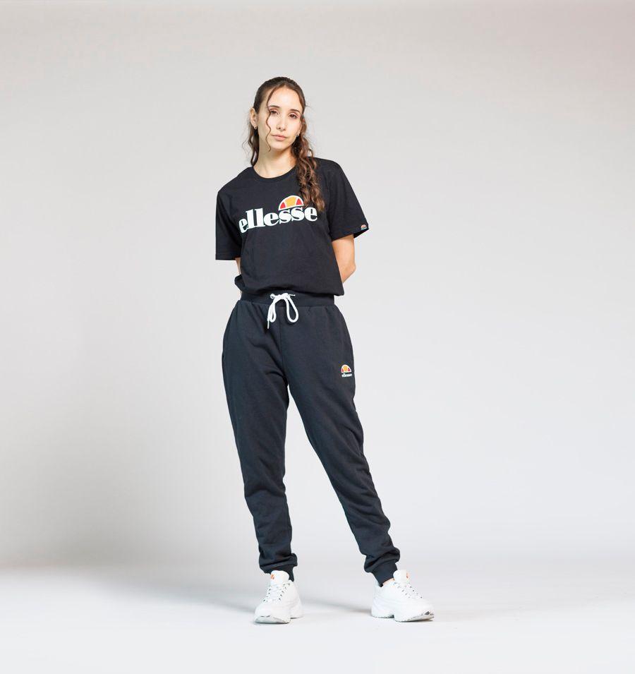 PANTALON JOGGER UNISEX ELLESSE SANNIO NEGRO-5