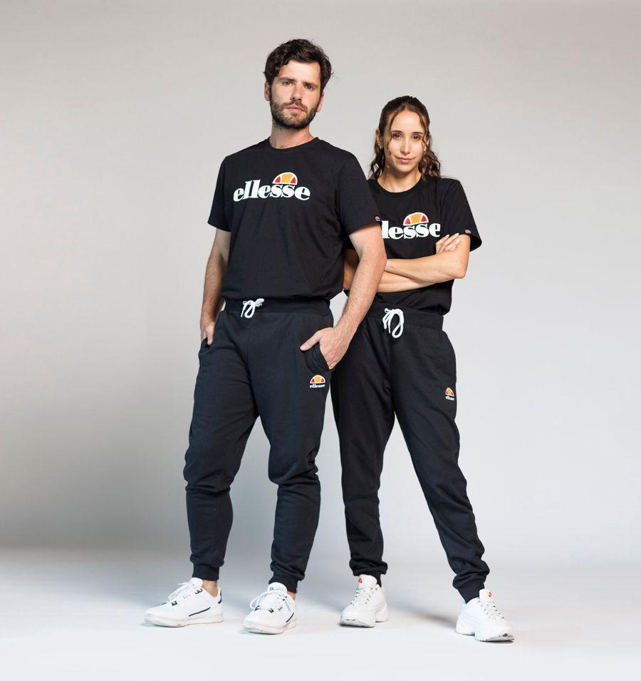 PANTALON JOGGER UNISEX ELLESSE SANNIO NEGRO-8