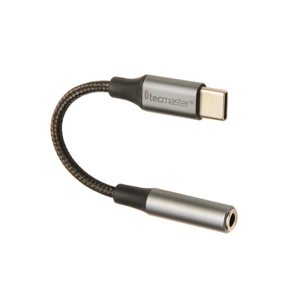 Adaptador USB-C a Jack 3.5mm para Audífonos – TECM-0