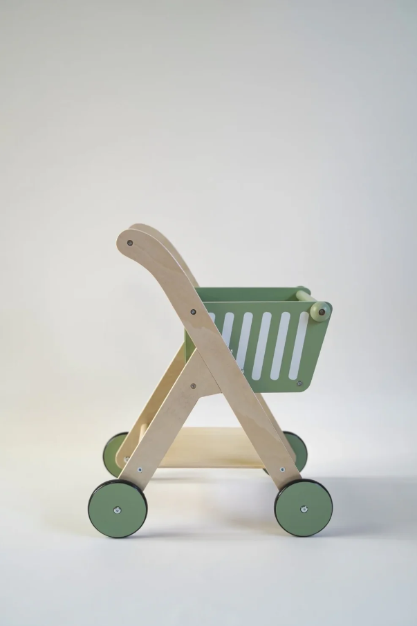 Carrito Supermercado de Madera-2
