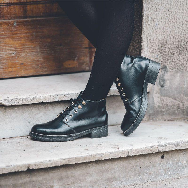 Botín Negrillo Negro -3