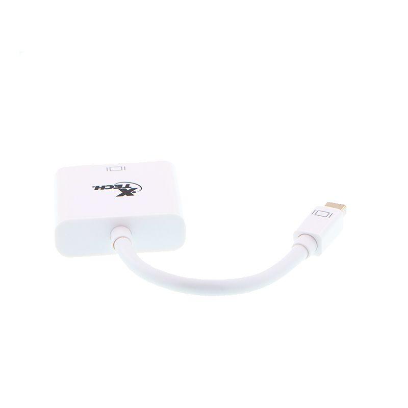 Xtech - Adaptador Video - Mini DisplayPort - Adaptador VGA-1