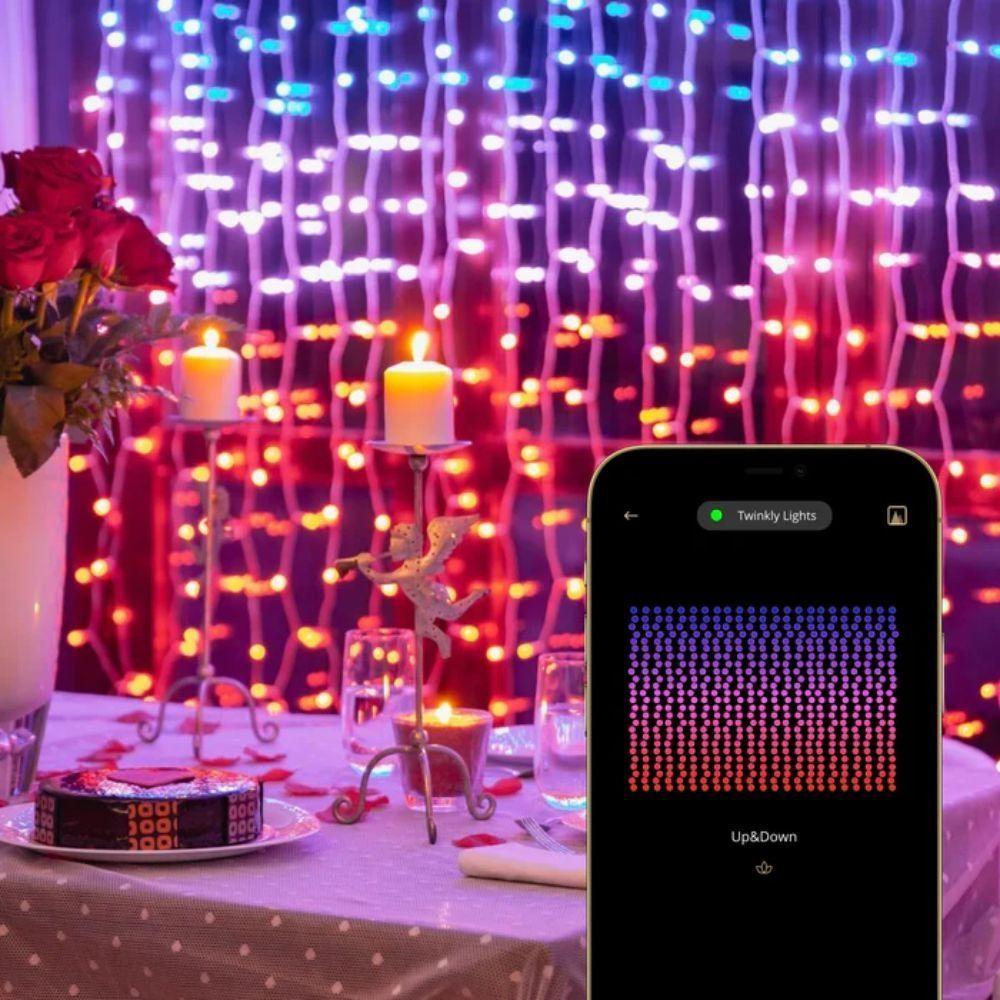 Cortina De 210 Luces Inteligentes Mapeables TWINKLY  BT/WiFi-3