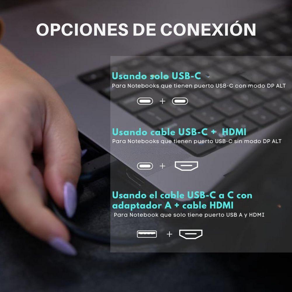 Monitor Portátil  Apilable 15.6 pulgadas ele pDUEX FLOAT  2.0 Mobile Pixels-5