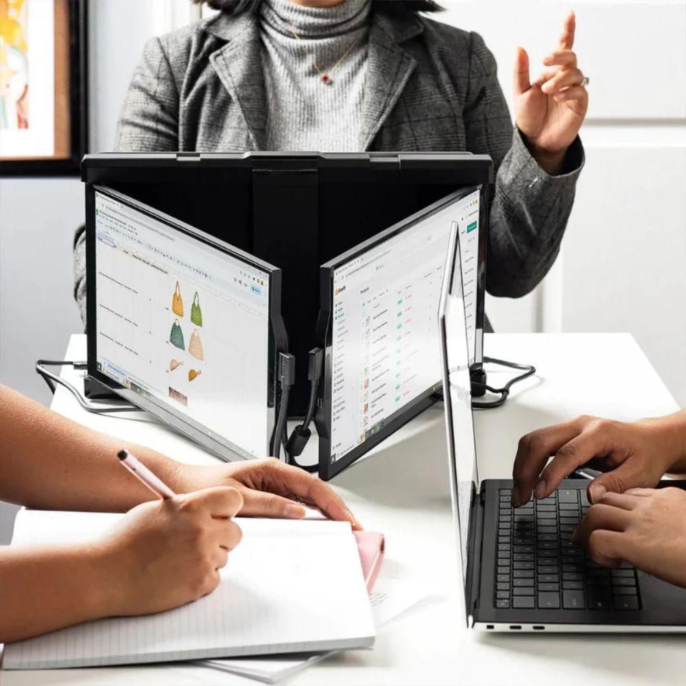 Monitor Portátil Doble 14.1 Trio Max 2da Generación-7