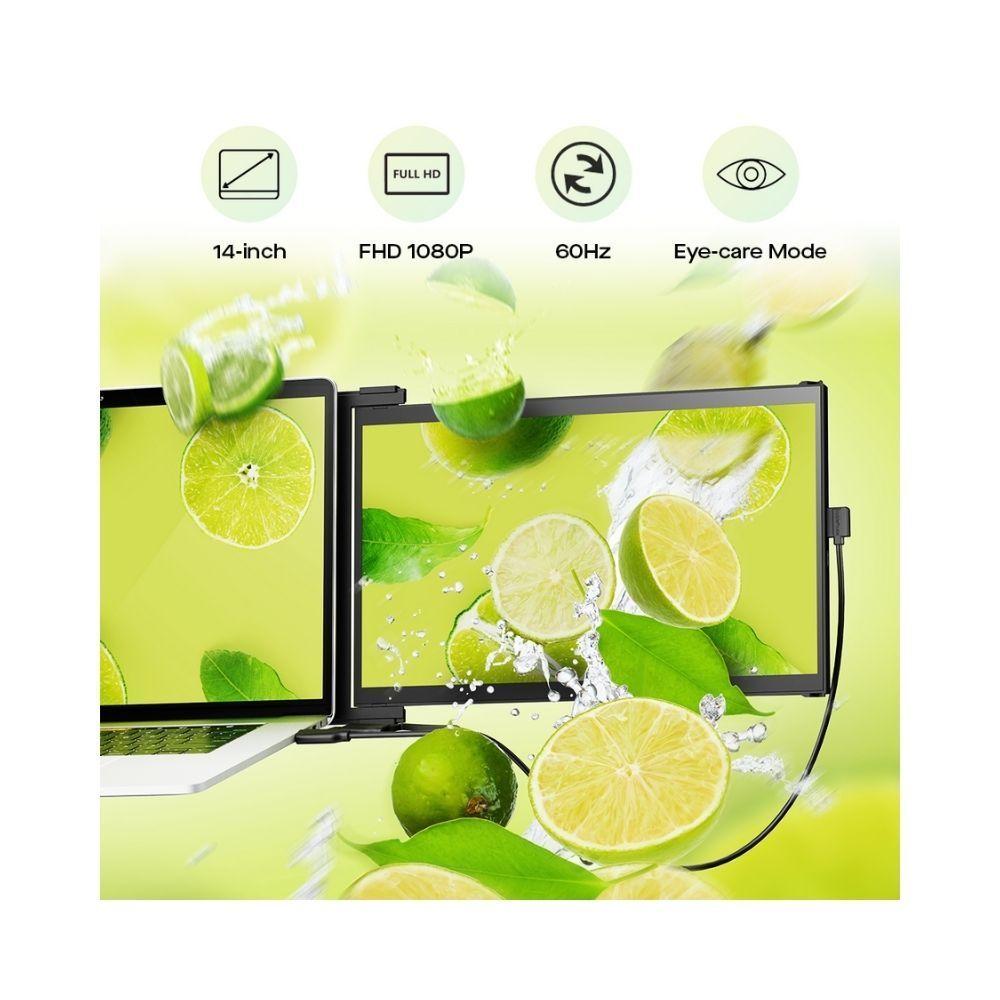 Monitor Portátil Acoplable  14.1"  Duex Max DS Mobile Pixels-2