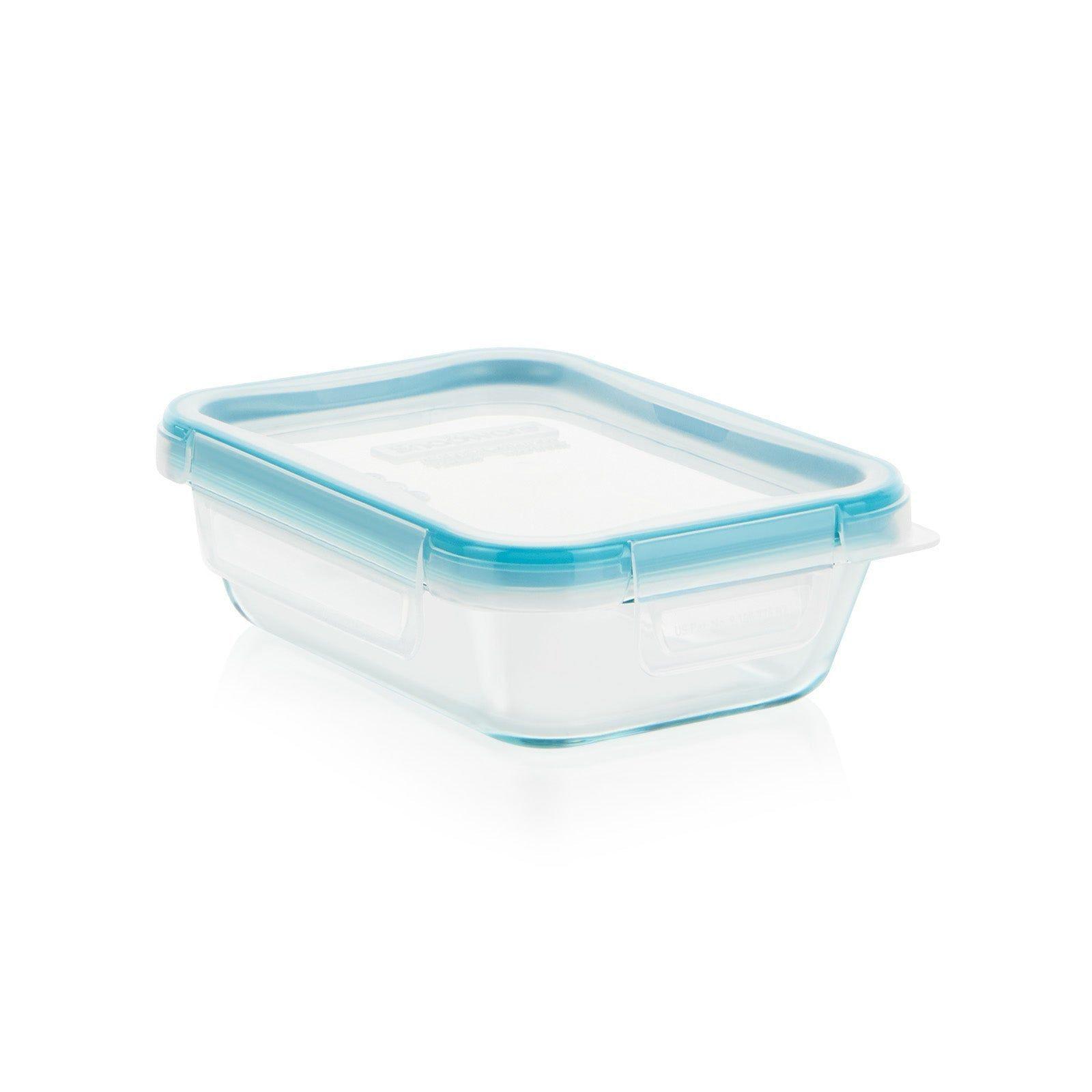 Contenedor rectangular de vidrio Total Solution Glass 470 ml Snapware by Pyrex-0