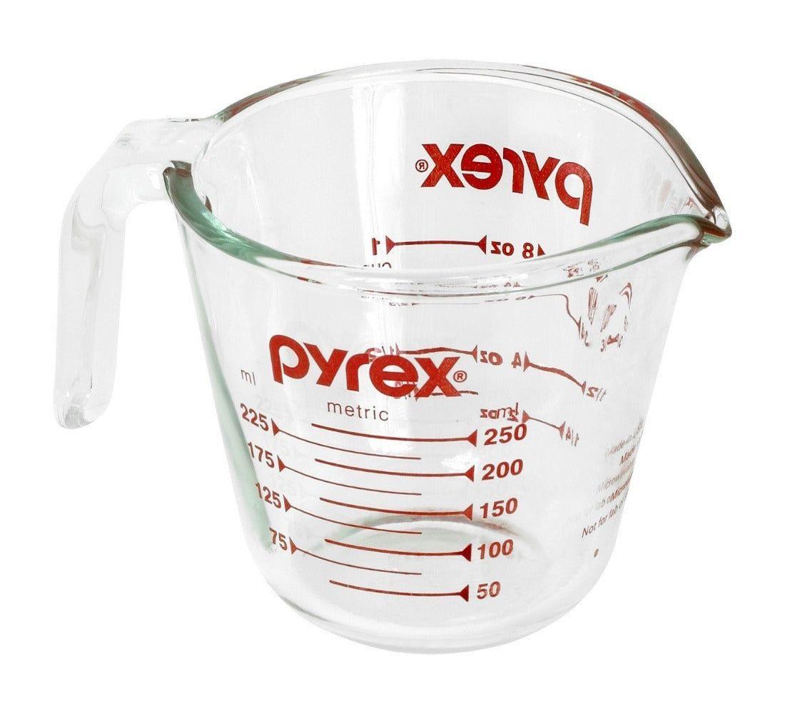 Taza medidora de vidrio Prepware Pyrex 250 ml-0
