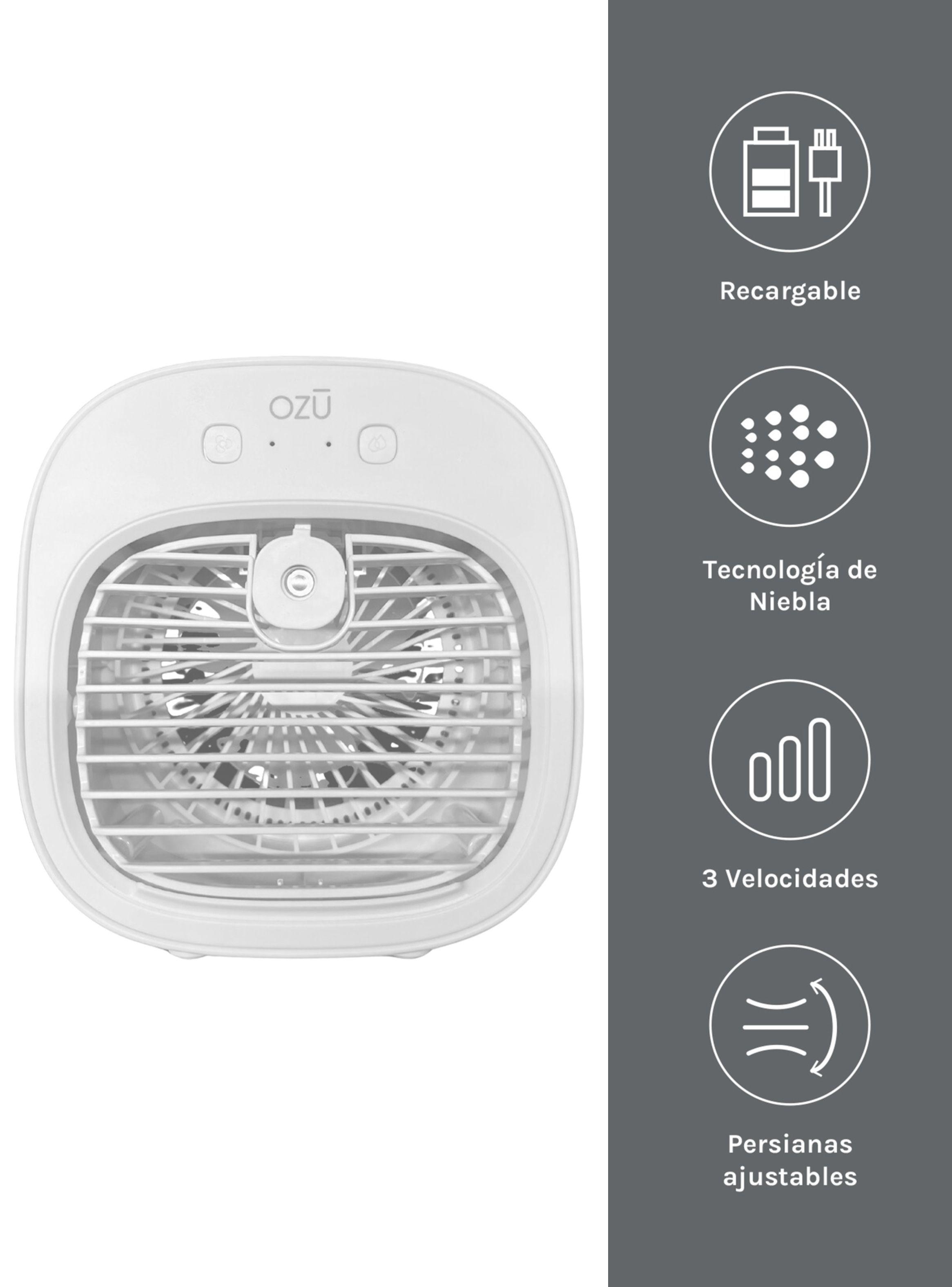 Ventilador enfriador de aire Ozu con niebla-1