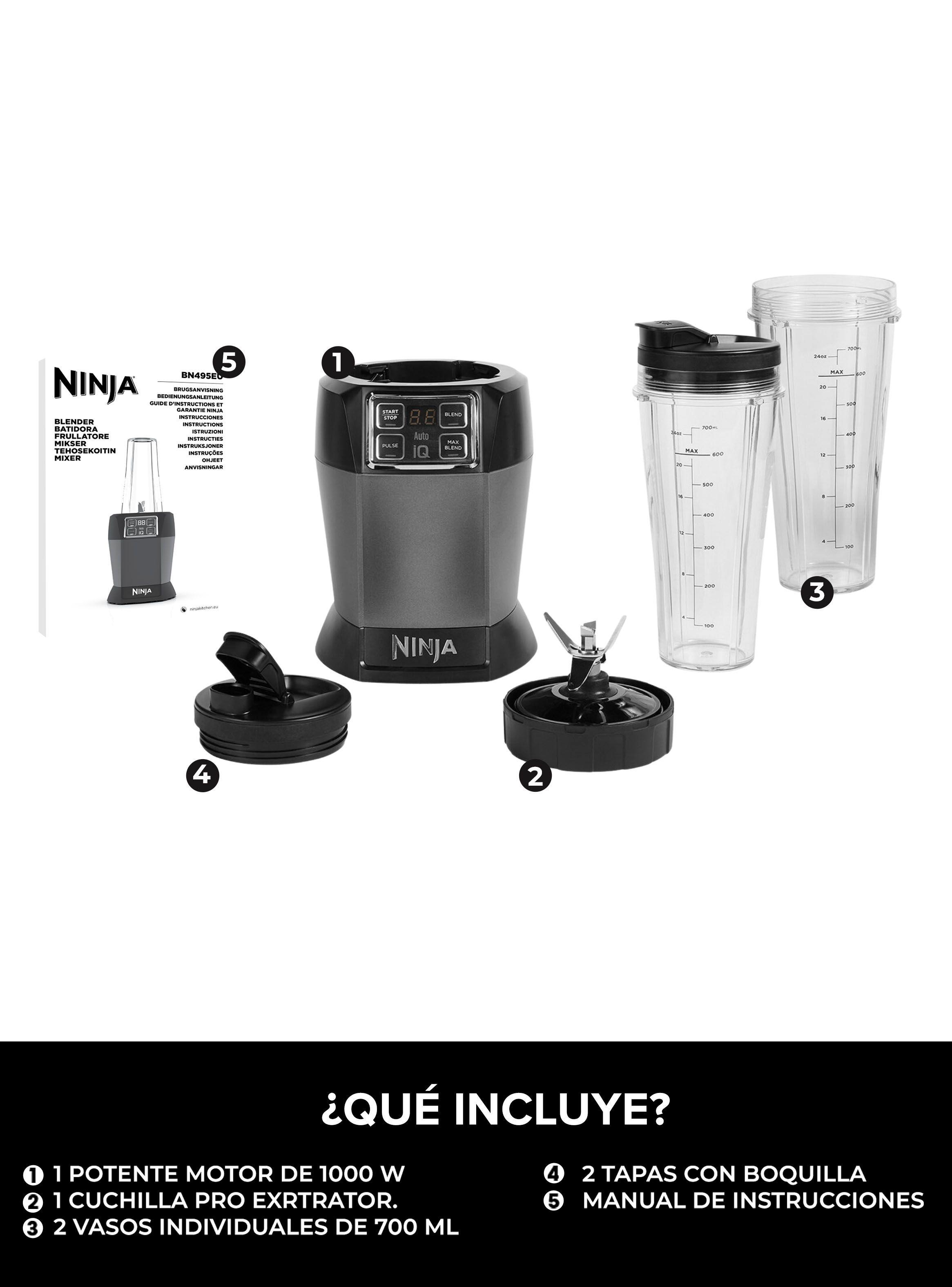Licuadora Individual Ninja con Auto iQ 1000 W-7