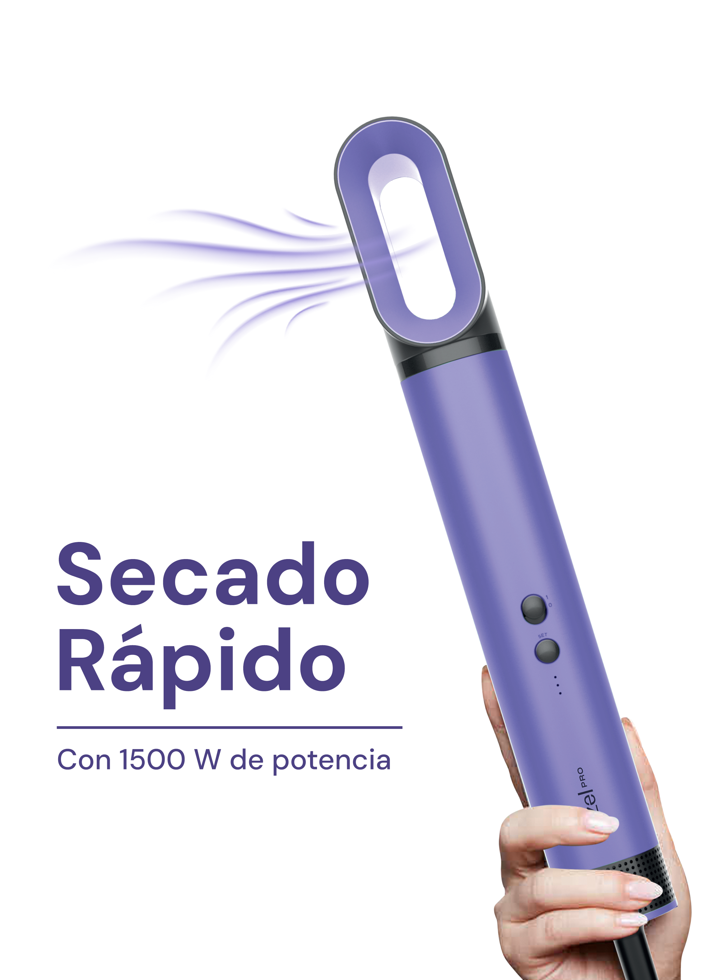 Multistyler 5 en 1 Morado Bezel Pro-5