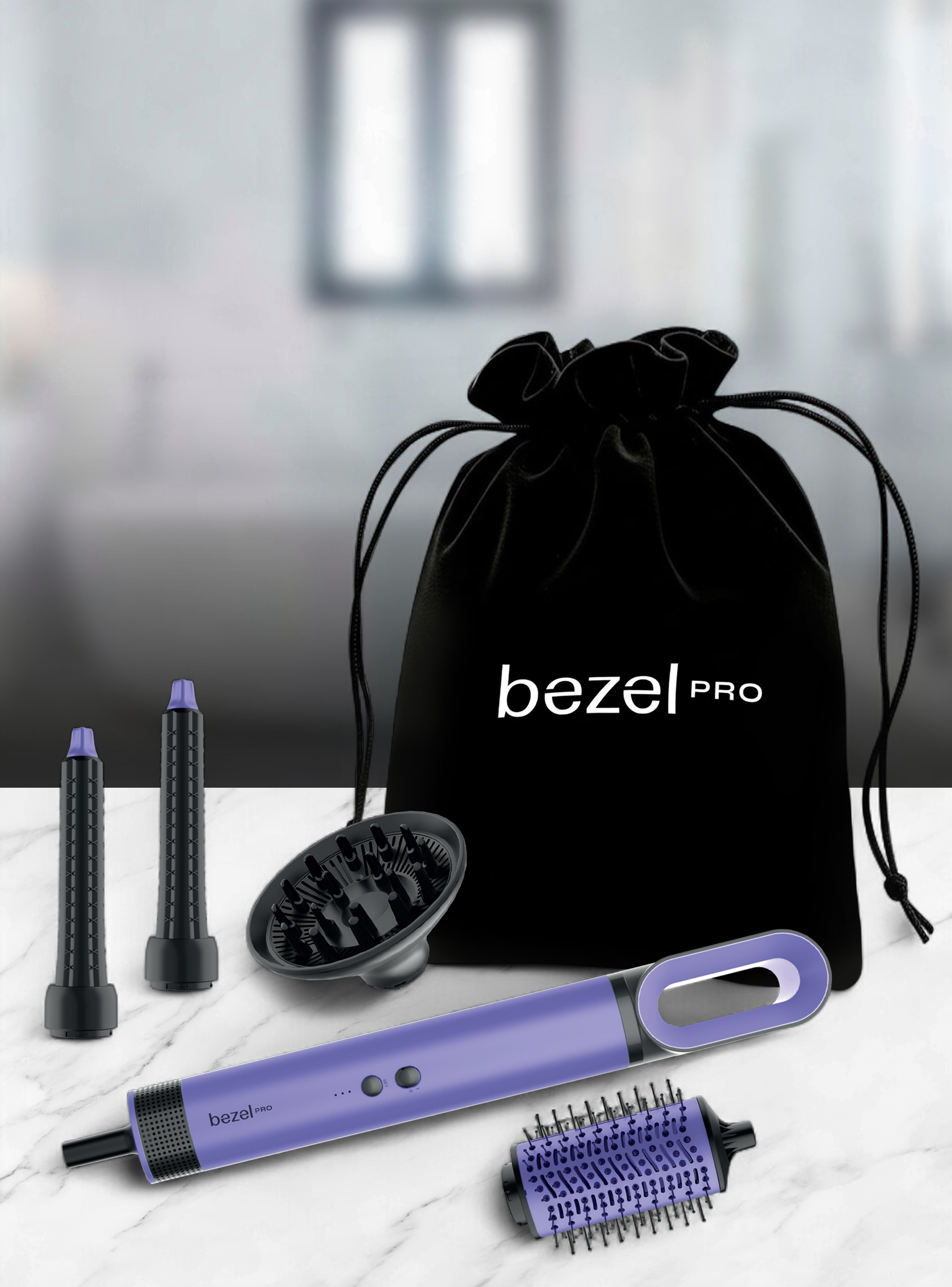 Multistyler 5 en 1 Morado Bezel Pro-6