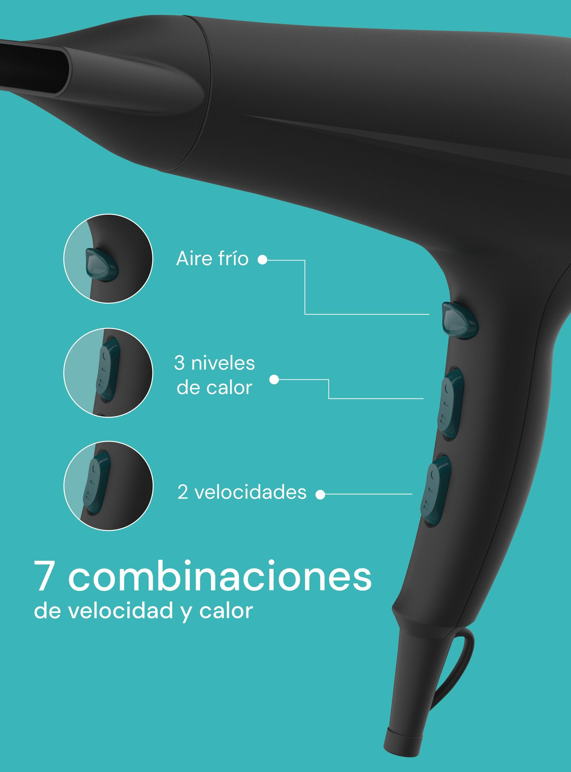 Secador de Pelo Iónico 2000 W Bezel-3