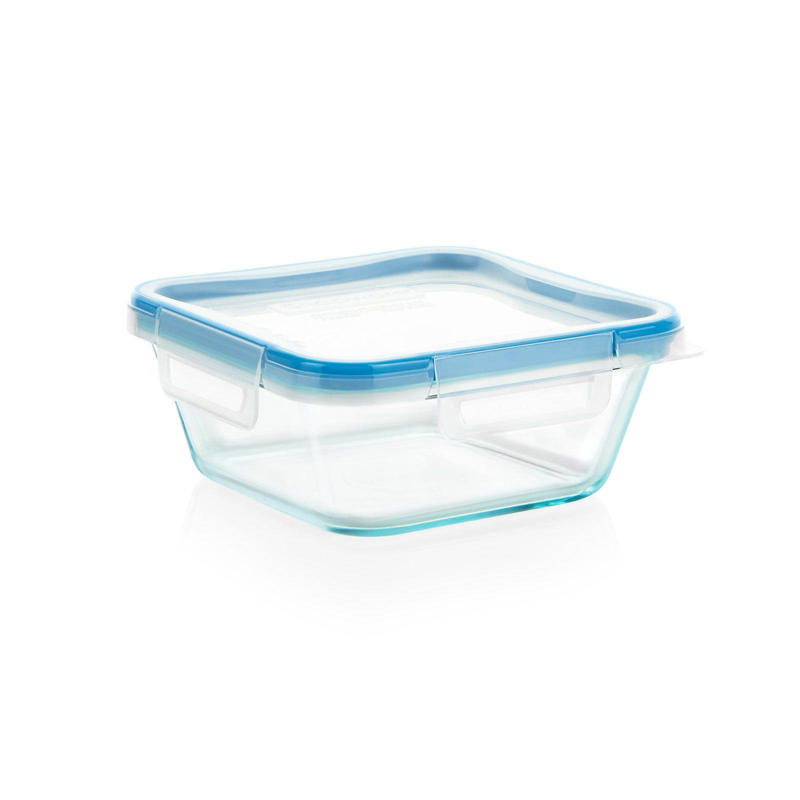 Contenedor cuadrado de vidrio Total Solution Glass 946 ml Snapware by Pyrex-0